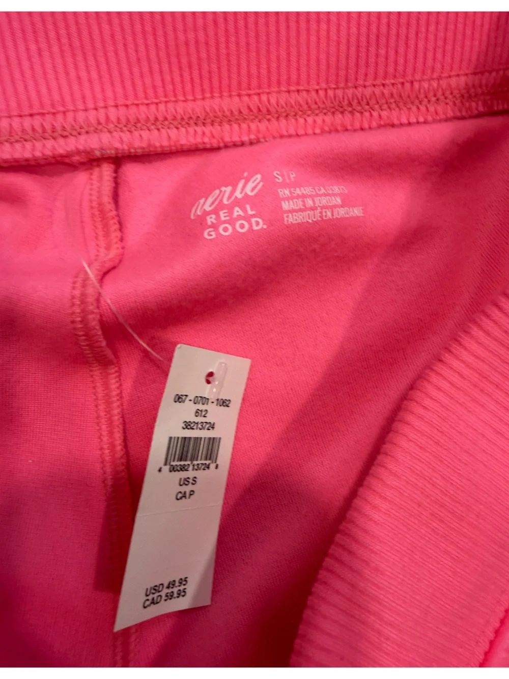 NWT Aerie Dreamy Velour Set Coral Sun Cropped Hoodie L Pants S Matching Set